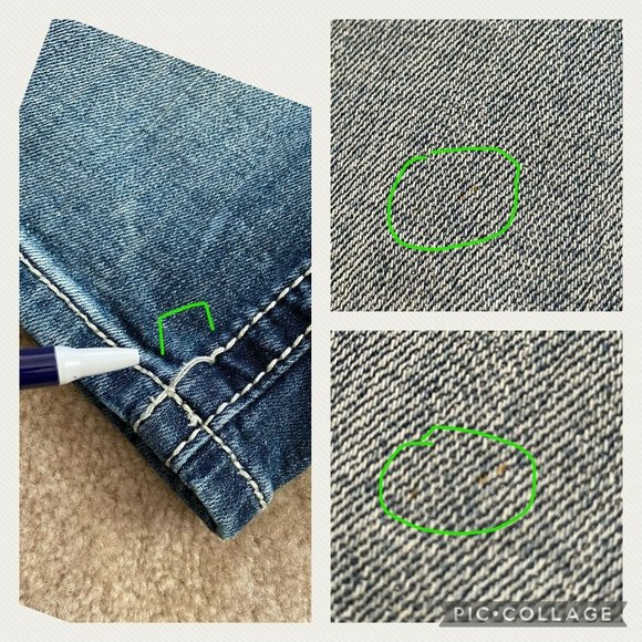 Miss Me 27 Easy Bermuda Denim Shorts Actual W 29.5 x I 9 3/4 - Picture 4 of 10